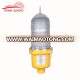 Red LED Based Low Intensity aviation obstruction light/aircraft warning light for GSM , telecom tower, mast, post and pole