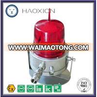 LED obstruction light low intensity stainless steel enclosure aviation Obstruction light